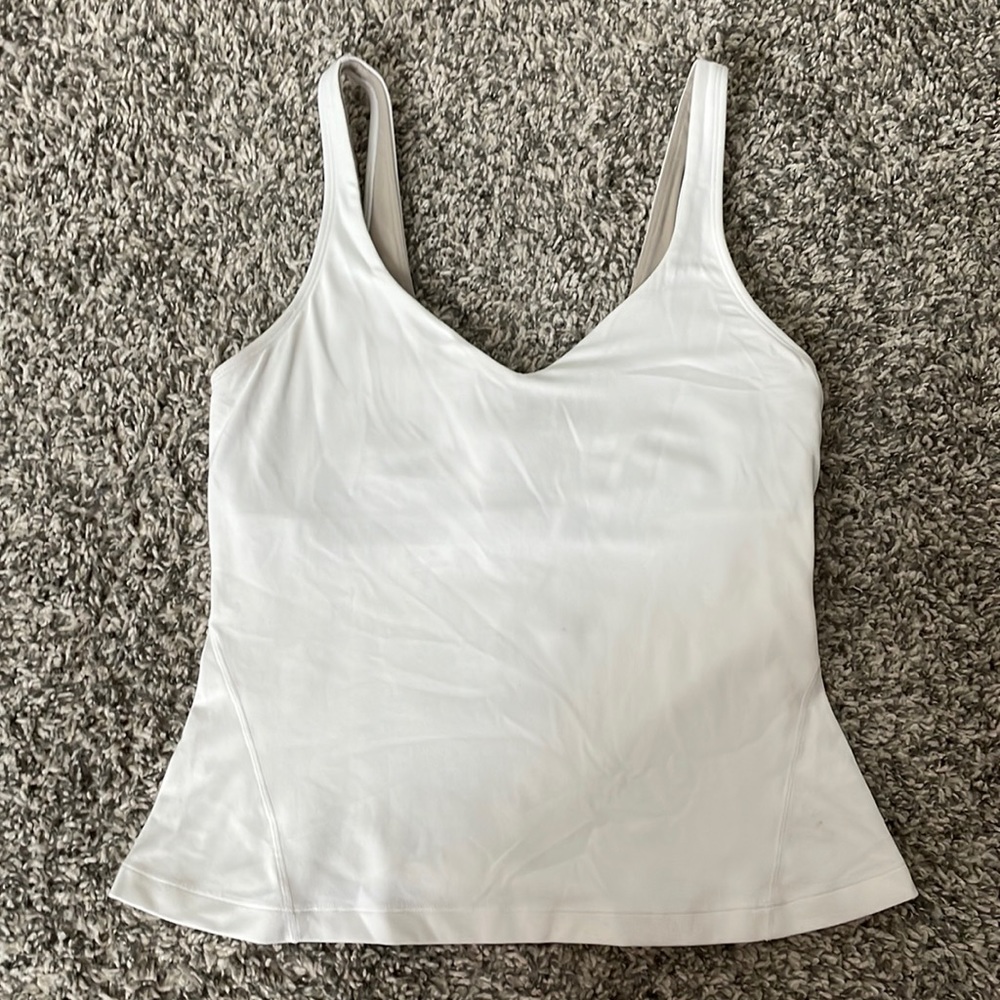 Lululemon Align Tank - size 6 - white